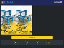 Tablet Screenshot of elmali.com.tr